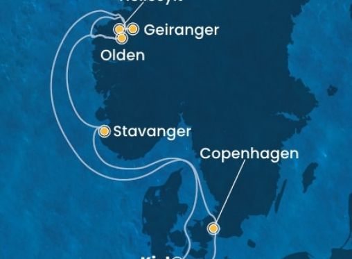 CROISIERE FJORDS NORVEGE SEPTEMBRE 2026 - Image catalogue 1